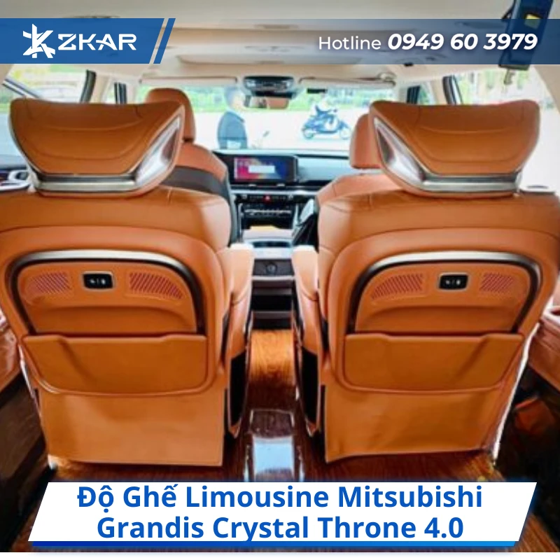 Độ ghế limousine cho Mitsubishi Grandis