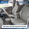 Đổi màu nội thất xe Hyundai Santafe 2024