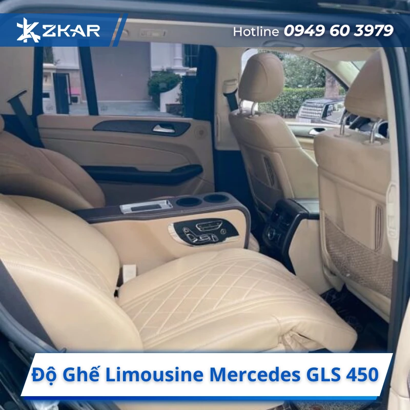 Độ Ghế Limousine Mercedes GLS 450