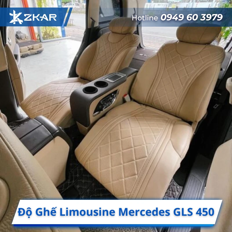 Độ Ghế Limousine Mercedes GLS 450