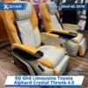 Độ ghế Limousine cho Toyota Alphard