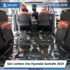 Sàn carbon cho Hyundai Santafe 2024