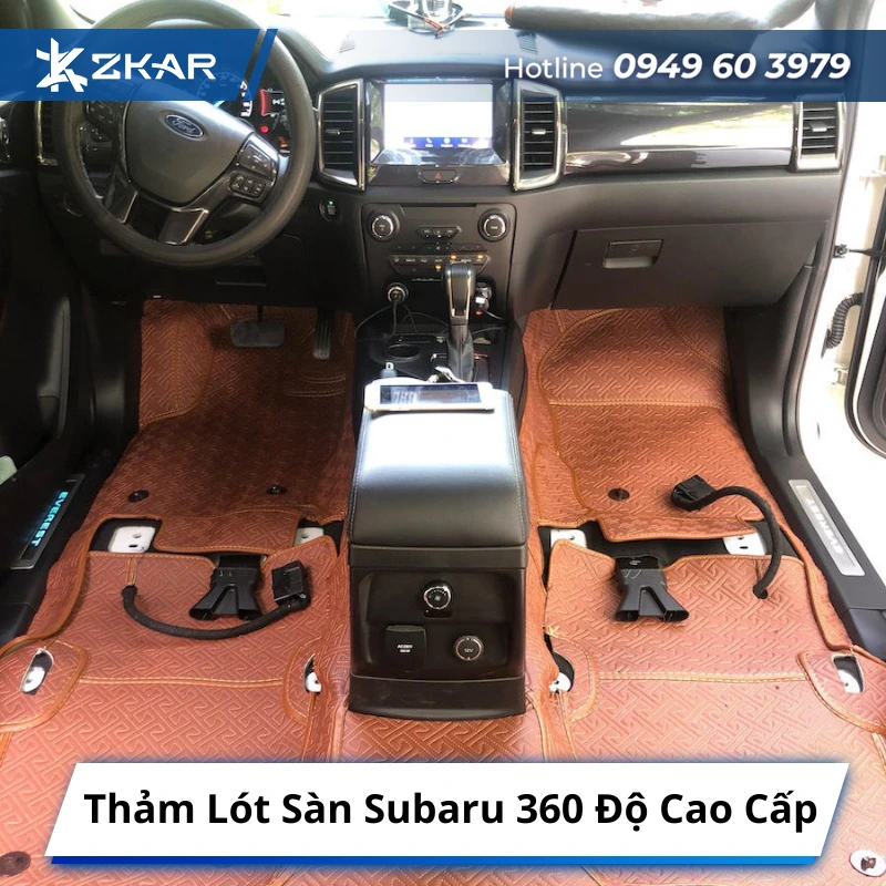 Thảm lót sàn 360 cao cấp cho xe Subaru