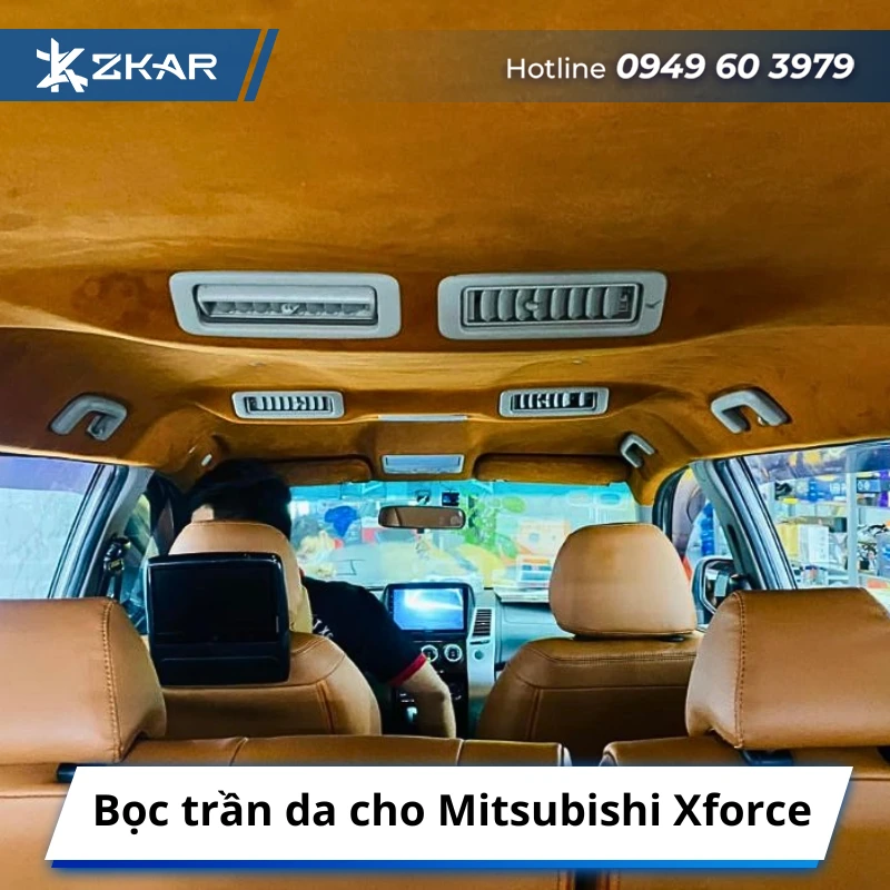 Bọc trần da cho Mitsubishi Xforce