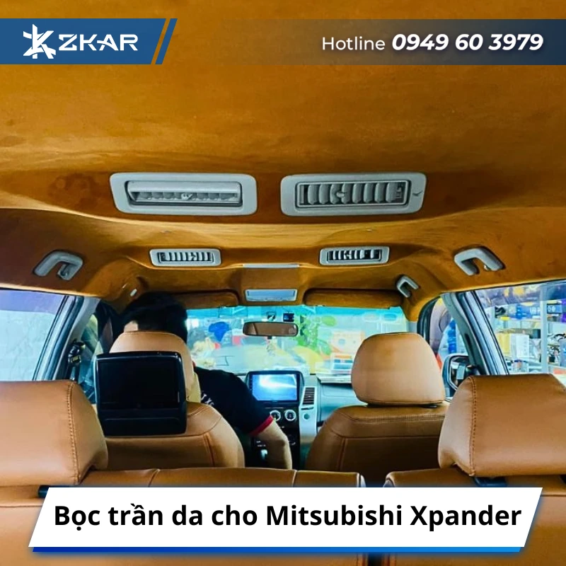Bọc trần da cho Mitsubishi Xpander