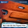 Bọc trần da cho Toyota Vios