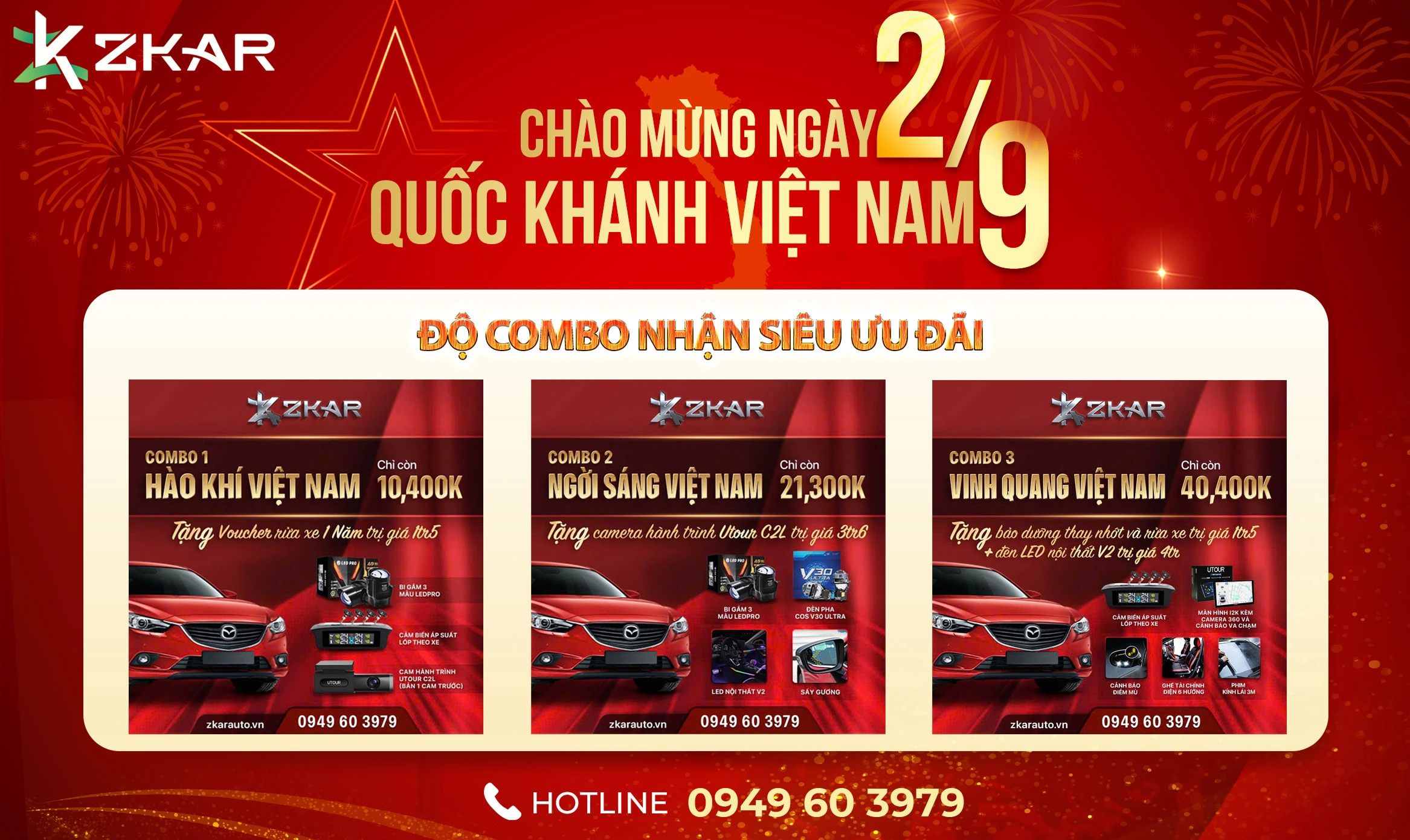 Quốc Khánh Tưng Bừng - Ưu Đãi Ngập Tràn - Niềm Vui Rực Rỡ